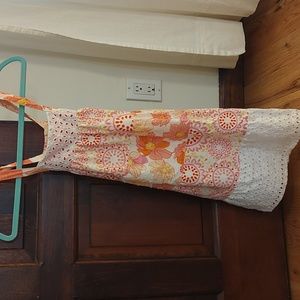 Sun dress with eyelet details, 6x